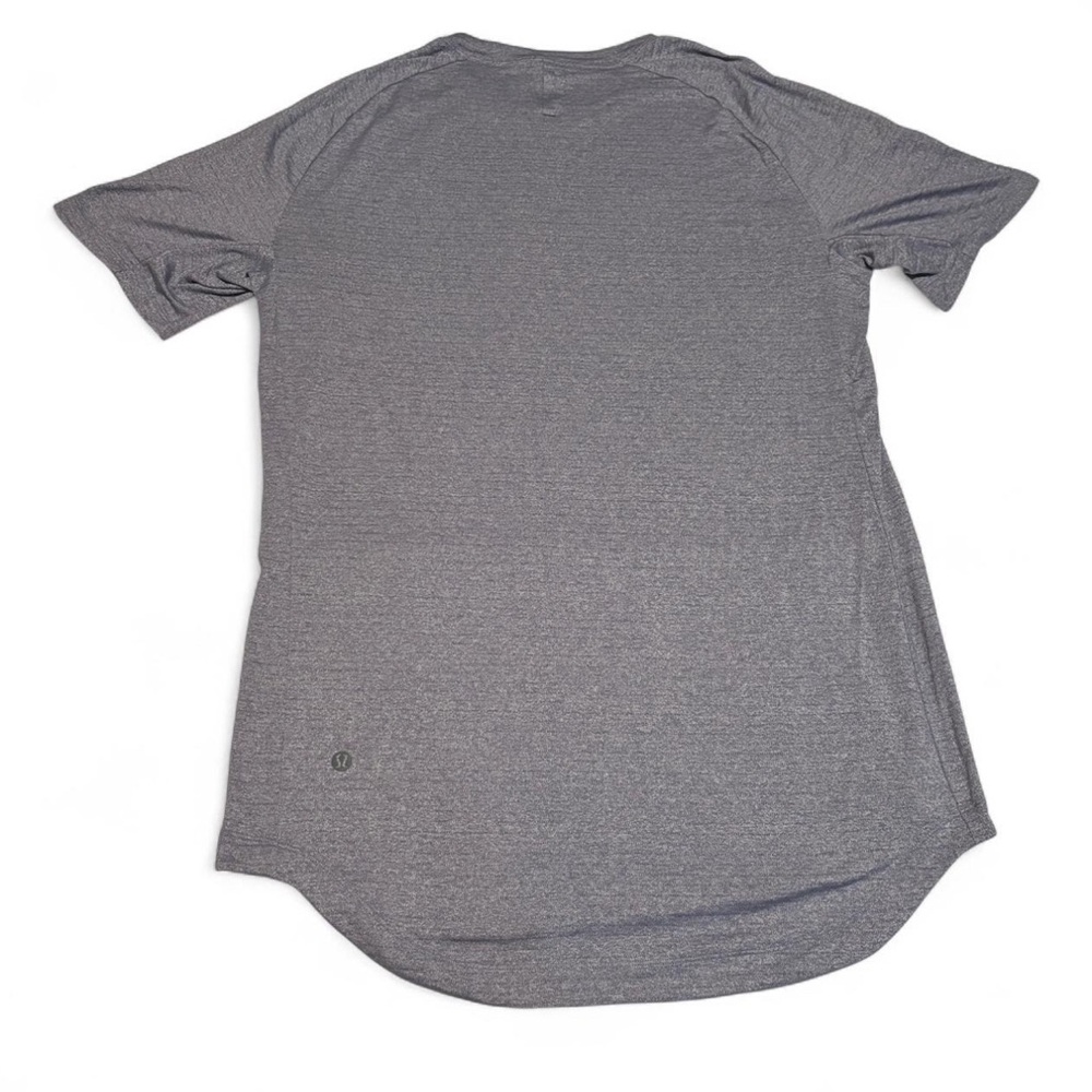 Lululemon Drysense Short Sleeve Shirt Mens Medium Gray Better Every Day Athletic - Picture 2 of 4